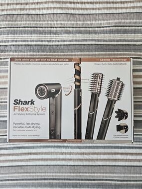 Shark FlexStyle Air Styling & Drying System - Black/Rose Gold